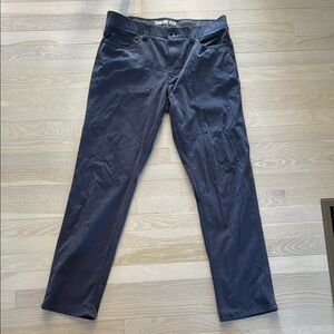 Blue Chinos with Straight Cut and Full Length